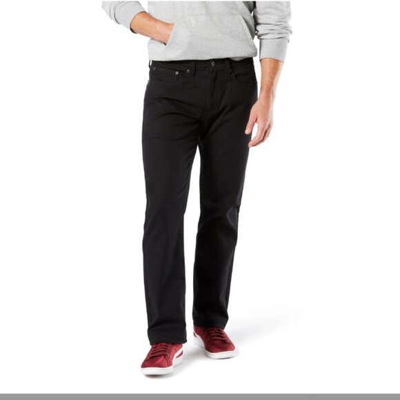 Signature by Levi Strauss & Co. Other - Levi Strauss Signature Men's Relaxed Fit Flex Waistband Jeans, Gothic (36x30)